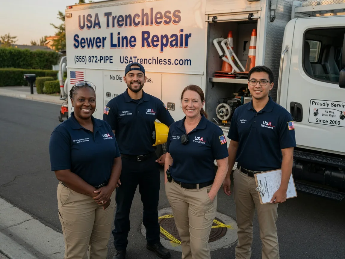 Sewer Line Repair company in Rock Island, TX